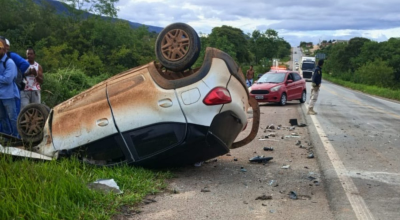 Caseiro suspeito de matar mulher morre em acidente durante fuga na BA