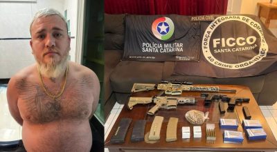 Chefe de facção preso em casa blindada tinha passagem por homicídio