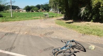 Ciclista morre após ser atropelado por caminhão em rodovia de Lupércio