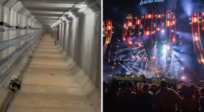 Conheça o túnel que liga palco a camarotes e permite que artistas curtam a festa em Americana