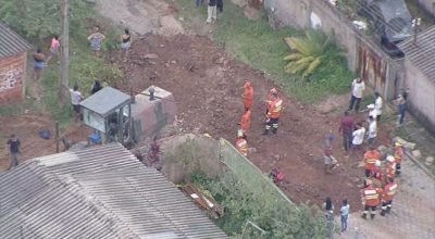 Criança fica ferida após trator atingir casa no DF; veja VÍDEO
