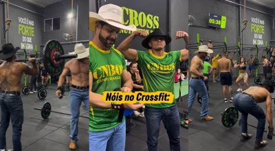 Crossfiteiros do agro viralizam ao treinar de chapéu, bota e fivela