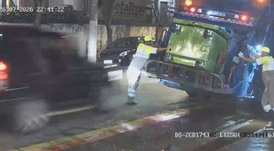 Funcionários da empresa de lixo paralisam coleta na Zona Norte de SP após morte de coletor atropelado por motorista bêbado