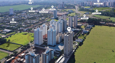 Home 433 tem aptos de 2 e 3 quartos com suíte à venda