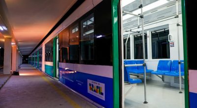 Homem morre ao ser atingido por trem em linha férrea em Natal