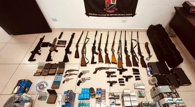 Homem preso com arsenal e milhares de munições em Sumaré
