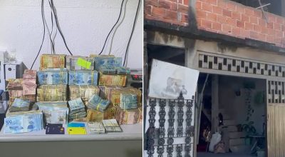 Homens são investigados após PM apreender R$ 500 mil em casa