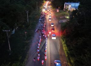 Imagem Peregrina de Nossa Senhora de Nazaré chega a Santarém