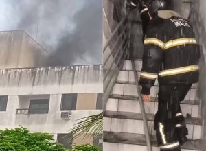 Incêndio atinge condomínio na Grande Natal