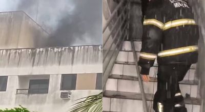 Incêndio atinge condomínio na Grande Natal