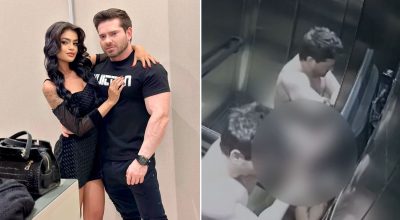 Influenciadora sufocada por namorado em elevador desabafa