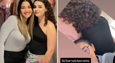 Irmã de brasileira encontrada na França posta foto deitada ao lado da adolescente após reencontro: 'Vai ficar tudo bem'