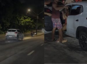 Motorista atropela grávida, foge e é perseguida até ser presa; VÍDEO