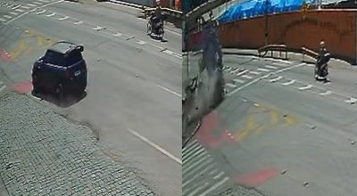Motorista morre ao bater carro em alta velocidade em muro próximo a lombada eletrônica em SC; VÍDEO