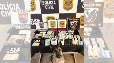 Operação prende seis suspeitos de monitorar a polícia para favorecer tráfico de drogas em Assis