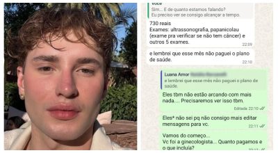 Polícia procura influencer acusado de fingir ser garota com câncer e tirar R$ 207 mil de namorado virtual; veja troca de mensagens