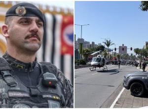 Tarcísio determina prioridade máxima para localizar criminosos que atiraram contra tenente da Rota na Grande SP