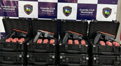 Tasers reforçam a Guarda Civil de Montes Claros