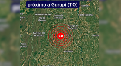 Tocantins registrou 28 tremores de terra nos últimos 10 anos