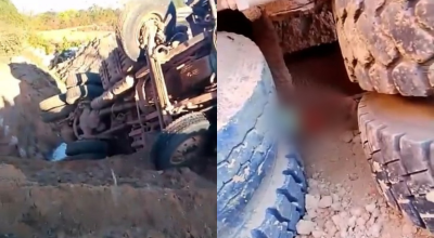 Trabalhador que morreu atingido por caminhão tentou saltar da cabine para se salvar, diz polícia
