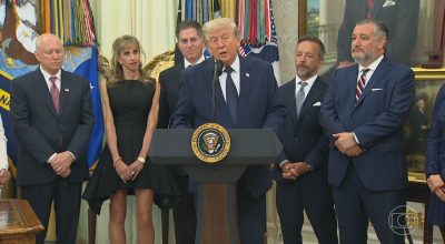 Trump confirma que pediu ao presidente da Fifa revisão de cartão vermelho dado a jogador dos EUA