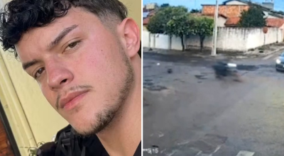 VÍDEO: entregador pediu ajuda após sofrer corte no pescoço no TO