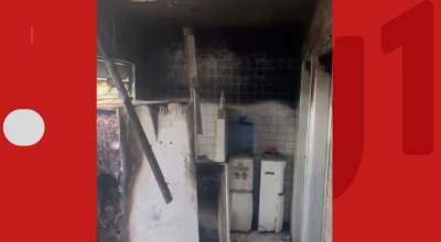 VÍDEO: incêndio destrói cozinha de escola pública no interior da Bahia