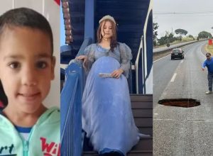 Você viu? Mãe oferece Pix para salvar filho, vestido de Grazi Massafera vai para museu e erosão interdita BR-050