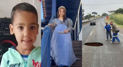 Você viu? Mãe oferece Pix para salvar filho, vestido de Grazi Massafera vai para museu e erosão interdita BR-050