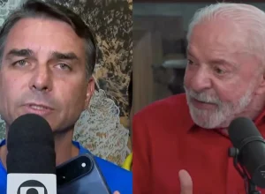 Audiência na Globo mostra vantagem de Lula sobre Flávio Bolsonaro em sabatinas