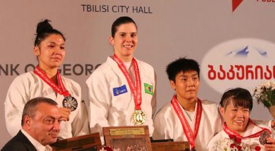 Brasil brilha no Mundial Paralímpico de judô com três medalhas de ouro na Geórgia