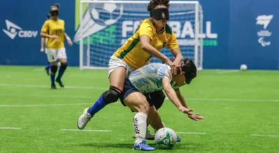 Brasil conquista vice-campeonato na Copa América de futebol de cegas
