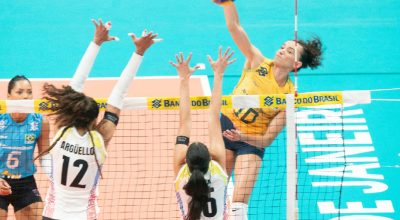 Brasil domina Venezuela em estreia vitoriosa no Sul-americano de vôlei