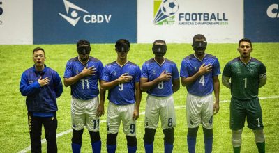 Brasil enfrenta Costa Rica em busca de vaga na final da Copa América de futebol de cegos