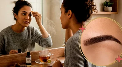 Chá preto como alternativa natural para tonalizar sobrancelhas e disfarçar falhas