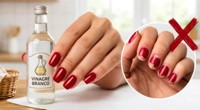 Como remover manchas amareladas das unhas usando vinagre de forma segura