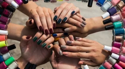 Elegância nas mãos: 3 cores de esmalte e o uso estratégico de anéis para um visual refinado