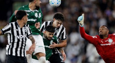 Empate entre Botafogo e Palmeiras consolida Flamengo na liderança do Brasileirão