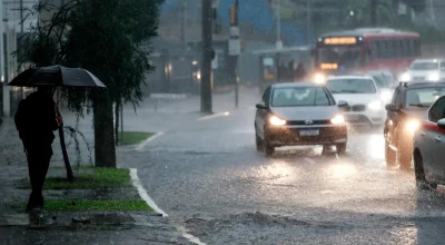 Frente fria rompe bloqueio atmosférico e traz chuva ao Sul de Minas