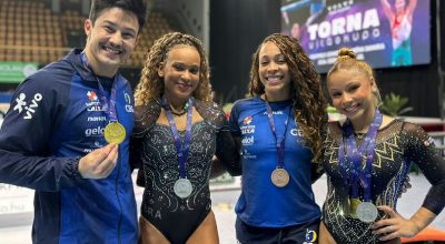 Ginástica brasileira encerra Copa do Mundo na Hungria com cinco novas medalhas