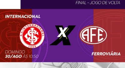 Internacional e Ferroviária decidem o título do Brasileirão Feminino Sub-17