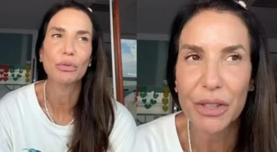Ivete Sangalo reage a gritos da plateia e faz gesto de apoio a Lula em show