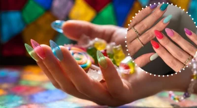 Jelly nails: saiba como aderir à tendência das unhas com efeito de bala de goma