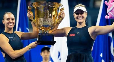 Luisa Stefani conquista título no WTA 1000 de Pequim e celebra temporada histórica