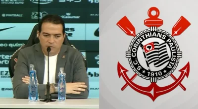 Marcelo Paz banca permanência de Fernando Diniz no Corinthians após eliminação na Libertadores