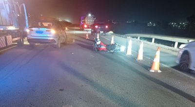 Motociclista sofre ferimentos graves em colisão na Br-262 em Nova Serrana