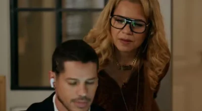 Pilar desconfia de Iuri após flagrar conversa comprometedora sobre plano de Adriana