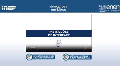 Plataforma Enem Libras recebe atualização com exames de 2017 a 2025 para reforçar preparação de candidatos