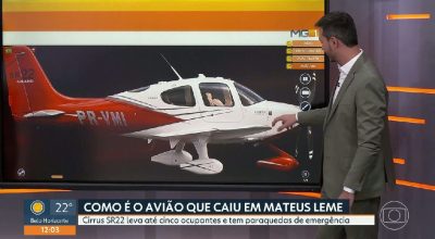 Queda de aeronave em Mateus Leme destaca uso de paraquedas balístico de emergência