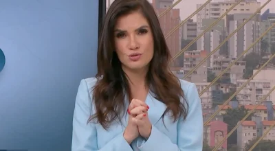 Sabina Simonato se emociona ao vivo ao noticiar tragédia familiar em São Paulo